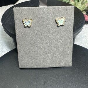 Authentic Kendra Scott earrings Lillia butterfly 🦋 studs